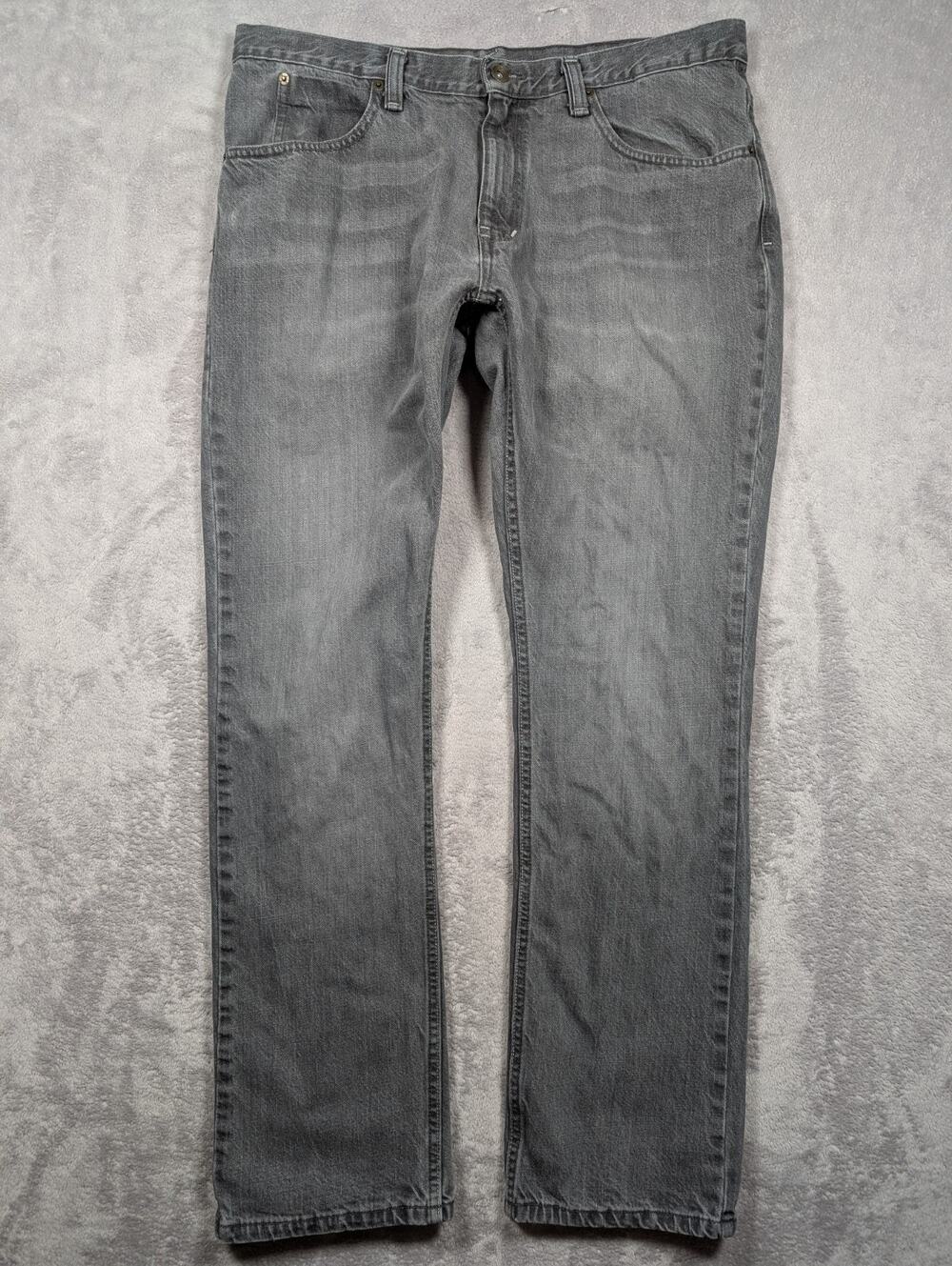Free World Night Train Jeans Mens 36 Waist Relaxed Fit Stretch Classic Casual